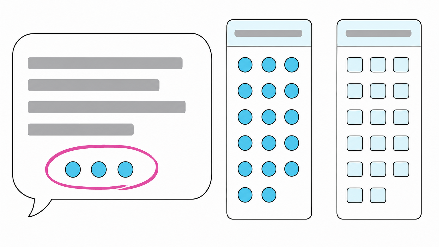 Illustration about the question of whether you can see when ChatGPT cites your website, showing an AI answer bubble with small source markers beside two separate tally panels.